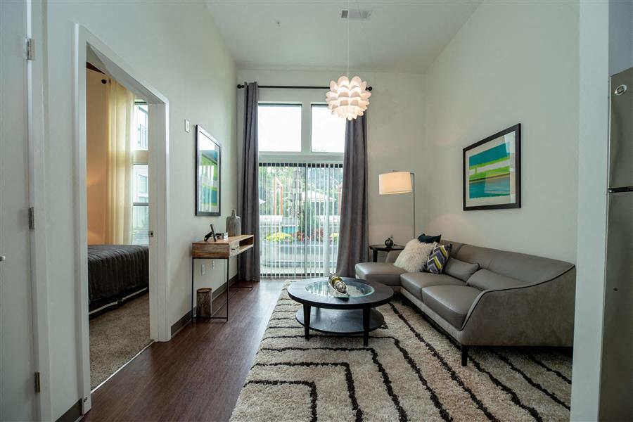 Bright Living Room at Link Apartments® Canvas, Atlanta